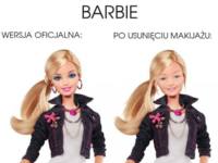 Barbie - oficjalnie i bez makijażu