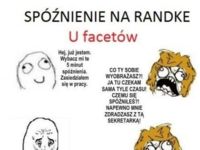 Spóźnienie na randkę u facetów i u kboiet - różnice