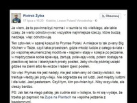 Prymas polski stoi w kolejce do michy z jedzeniem jak inni...