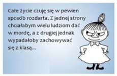 Całe życie czuję się...