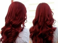 Beautiful bordo hair