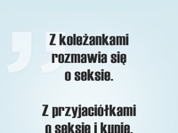 Koleżanki a przyjaciółki