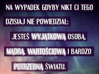 Na wszelki wypadek ;P