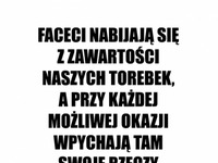 Nie śmiej się z damskiej torebki