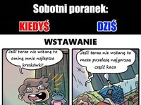 Tak wyglądał SOBOTNI PORANEK gdy byliśmy DZIEĆMI vs DOROŚLI!