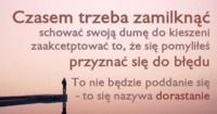 Czasami trzeba...