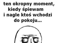 Ten okropny moment