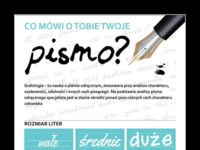 Zobacz co mówi o tobie twoje pismo