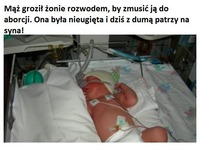 Mąż groził żonie rozwodem, by zmusić ją do aborcji. Ona była nieugięta i dziś z dumą patrzy na syna!