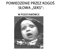 Jak reaguje się na słowo "SEKS" w kolejnych latach edukacji? :D Śmieszne!