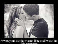 Stworzyłam swoją własną listę..