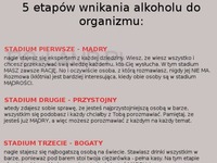 Zobacz 5 etapów wnikania alkoholu do organizmu!