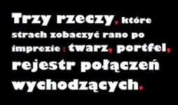 Trzy rzeczy