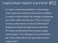 Najgłupsze teksty facetów