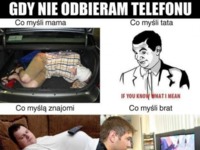 Sytuacje, gdy nie odbieram telefonu... też tak macie? :D