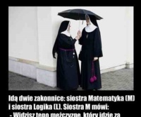 Rozmowa zakonnic - Siostra Matematyka i Siostra Logika