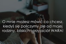 O mnie możesz mówić co chcesz