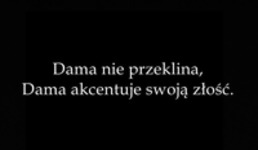 Dama nie przeklina