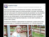 Wyślij urodzinową kartkę dla Adrianny. Wielka akcja dla 10-letniej dziewczynki