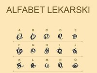 Alfabet lekarski