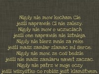 Nigdy nie mów kocham