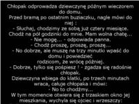 Chłopak odprowadza dziewczynę późnym wieczorem do domu! Zobacz co było dalej ;)