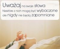 Uważaj na swoje słowa