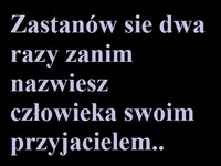 Zastanów się dwa razy