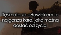 Tęsknota za człowiekiem.