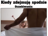 Zobacz co się dzieje kiedy facet zdejmuje spodnie! hehe ;D