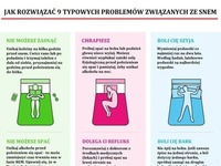 Jak rozwiązać 9 problemów związanych ze snem?