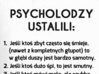 Psycholodzy ustalili... CIEKAWE!