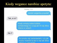 Kiedy wegance narobisz apetytu ;P