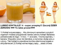 Pyszne koktajle! 4 SUPER przepisy