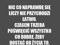 Nic co naprawdę się liczy