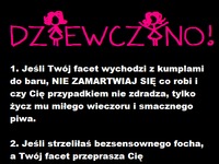 Apel do dziewczyn - przeczytajcie to koniecznie!