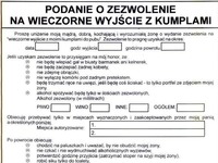 Pozwolenie na wieczorne wyjście z kumplam, HAHA MEGA!