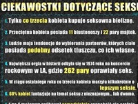 Zobacz najlepsze CIEKAWOSTKI dotyczące SEKSU! WOW