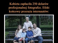 Kobieta zapłaciła 250 dolarów profesjonalnej fotografce. Efekt końcowy przeraża internautów!