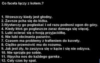 Zobacz co łączy faceta z kotem, haha