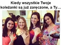 Zaręczone koleżanki ;d