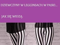 Dziewczyny w LEGINSACH! Jak myślą a jak wyglądają na prawdę! haha