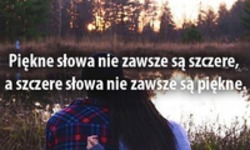 Piękne słowa nie zawsze są szczere...