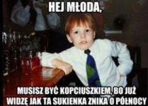 To jest mocny podryw ;D