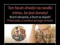 Ma ŻONĘ a chodzi na RANDKI! I jeszcze się tym chwali! Przeczytaj koniecznie