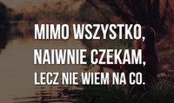 Mimo wszystko.