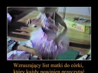 Wzruszający list matki do córki, który każdy powinien przeczytać!