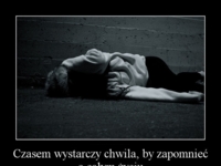 Czasem wystarczy chwila...