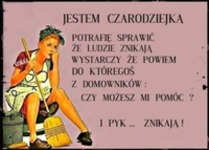 Jestem czarodziejką ;D