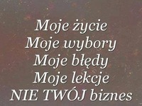 Nie Twój biznes!